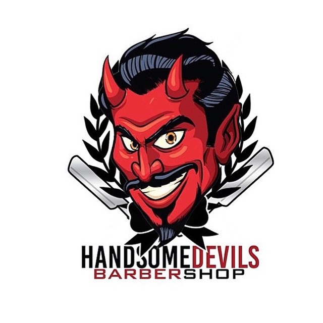 Handsome Devils Barbershop logo